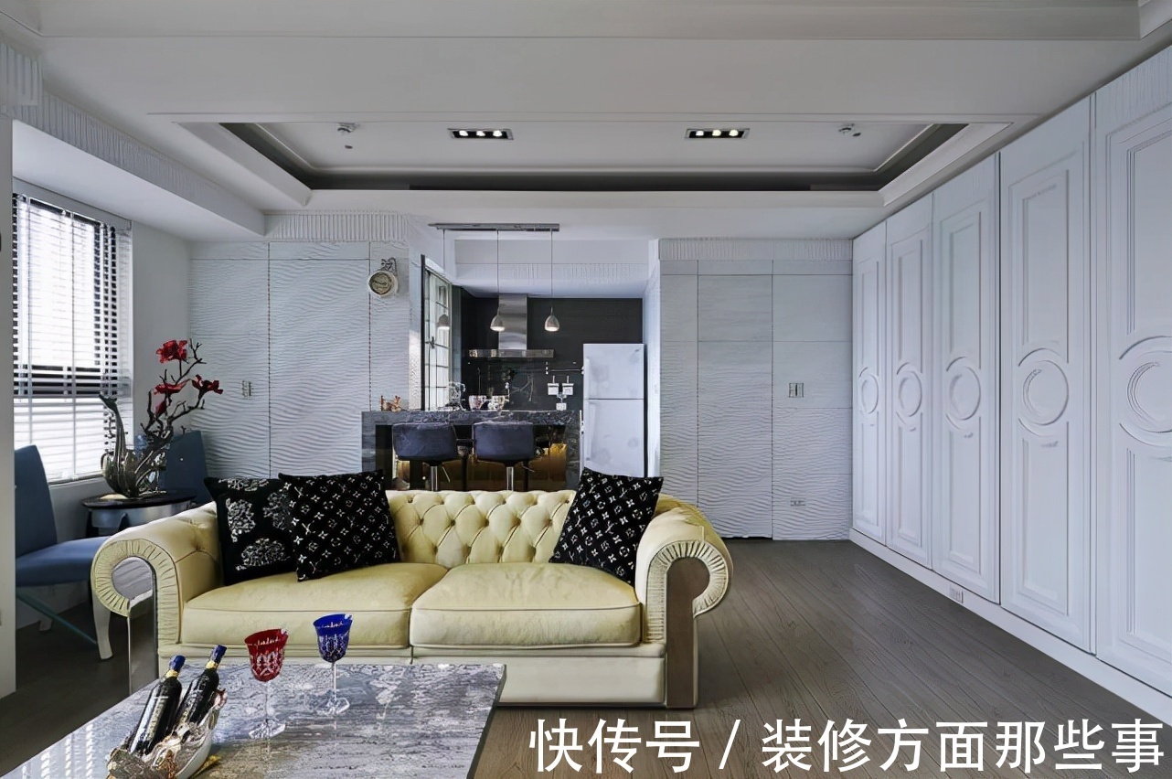 三居室|97平现代风三居室,沉淀一下忙碌的心情