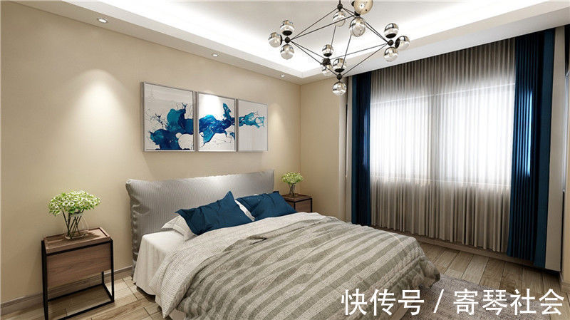 装修|现代风格装修效果图,102平三室超精致,整体效果特棒,像别墅!