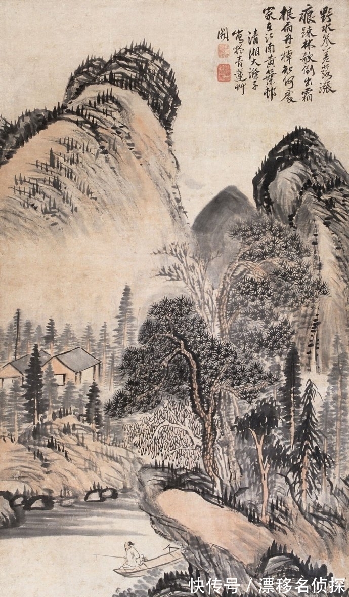 董文敏@石涛：对于高明的画家来说，传统与创新的发展和继承是一种互补！