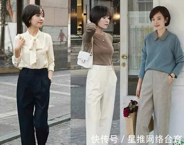 高级感|秋天更适合穿裤子，3种“烂大街”的裤装，这样搭配高级感倍增