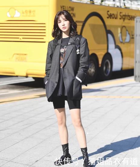 现在流行这样穿“西服外套”,时尚感十足,轻松成为街拍达人