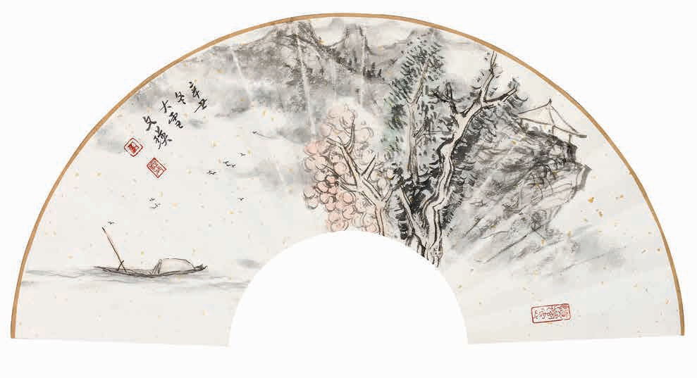 水墨&福虎迎春——陈文瑛国画水墨艺术作品欣赏