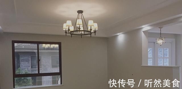 吊灯|130㎡新房硬装花了15万,全屋都打柜子超实用!朋友都夸漂亮大气