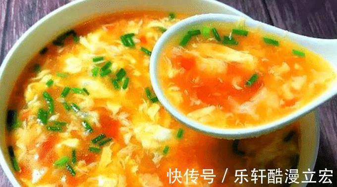 番茄蛋花汤|做蛋花汤，别着急倒蛋液，水开时锅里加“1物”，蛋花好看汤好喝