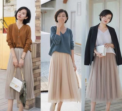 今年火了一款新穿搭，“针织衫+裙裤”，时髦好看，谁穿谁美