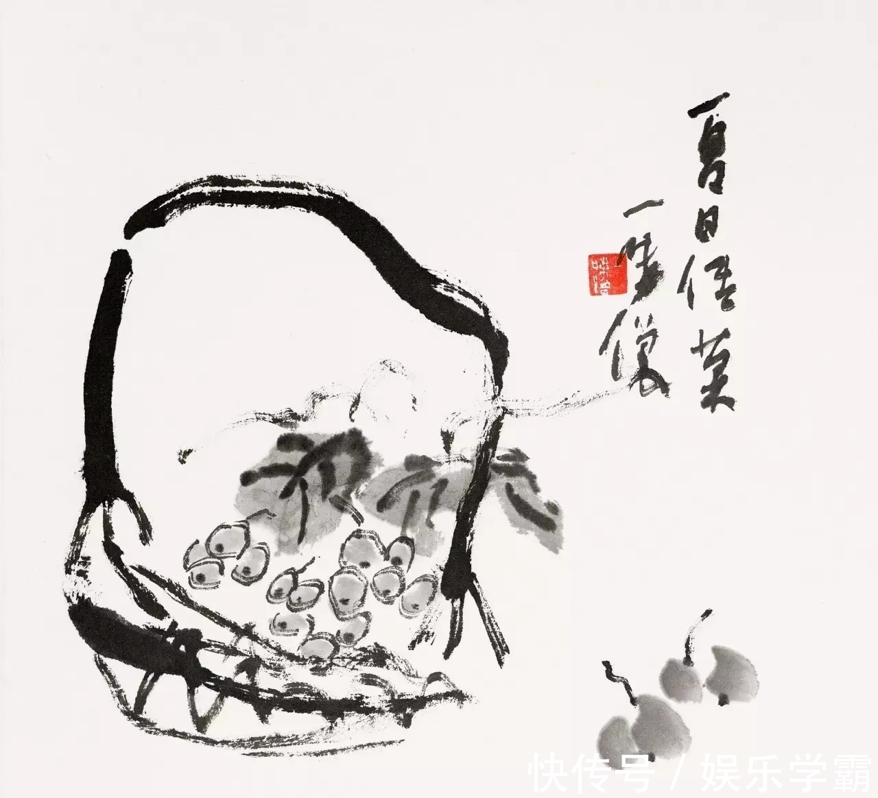 写意花鸟画!有禅意的中国画|一味僧写意花鸟画