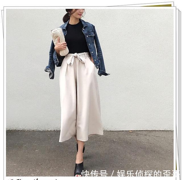 T恤|黑色T恤的搭配示例,更时尚的穿搭参考