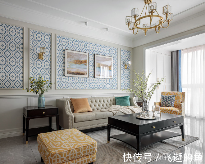 实用|89平简约美式实用刚需三室