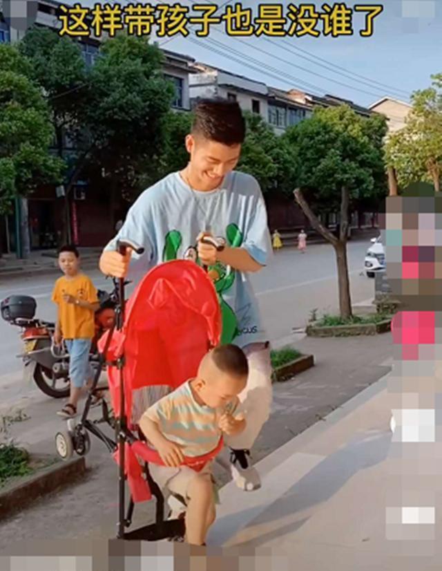 舅舅和小外甥的另类上台阶方式,让人忍不住笑出声,网友:亲舅舅