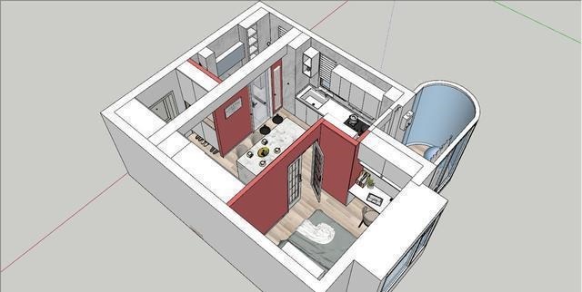 麻雀|一个人住,怎么舒服怎么来!43㎡,麻雀虽小五脏俱全