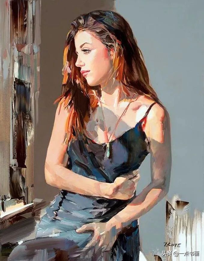 科特&他的绘画是光与色的交响乐,充满着前卫和时尚