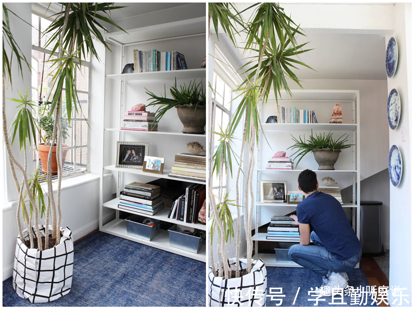 收纳|小伙买下4楼顶层旧公寓,32㎡“鸽子舍”住三年,家里又暖又干净