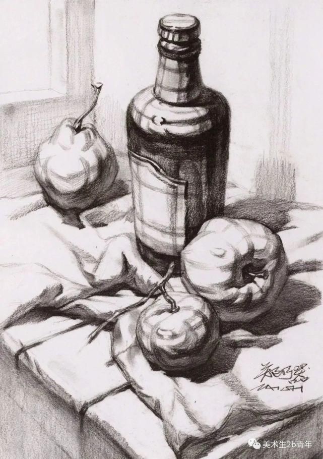 结构$画素描结构那么枯燥为什么还要画?这样想你就错了?