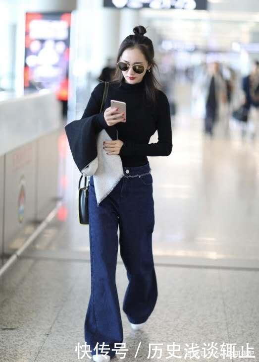 会穿的女人早放弃阔腿裤,以下4款裤子遮肉又显瘦,适合微胖身材