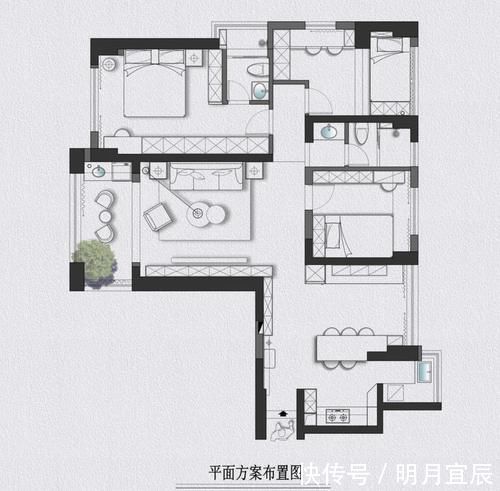 开阔性|看了她家，才知道什么是品味，全屋色调统一，满满的高级感