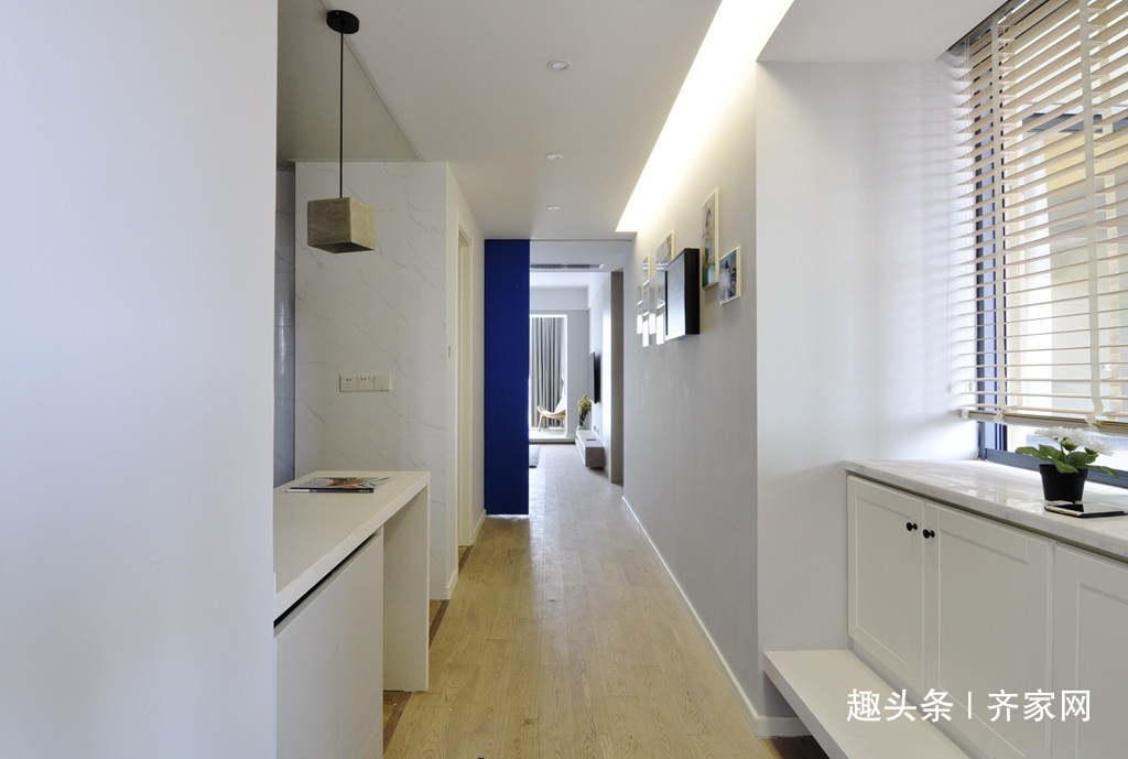 简约|110平现代简约两居,生活品味以及健康时尚的消费理念