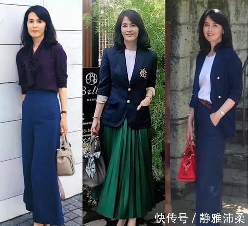 大妈|40、50岁女人就别穿“大妈装”了!学习博主减龄穿搭,洋气又减龄