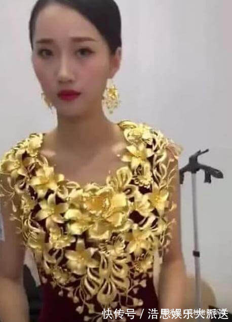 黄金首饰|新娘结婚嫌太多黄金首饰,直接加工成“金衣”,承受不起!