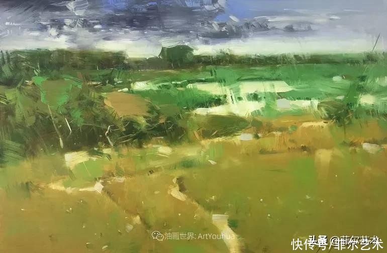 旅美|简单又清新，漂亮笔触~旅美亚美尼亚画家瓦赫·耶雷米扬油画欣赏