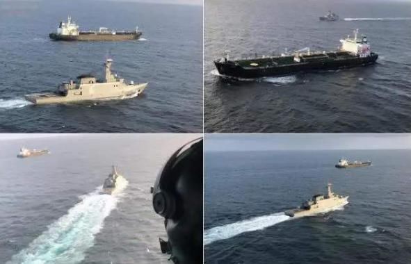 失败|美军拦截伊油轮再次失败，俄罗斯两艘军舰护航，侦察机只能干瞪眼