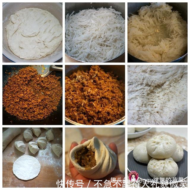 将美味吃到嘴里，5种包子的简单做法，鲜嫩多汁，好吃又好做