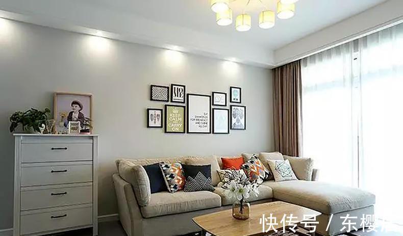 两居室|90后女生的北欧风两居室新家,除了半开式厨房,其他都很“舒服”