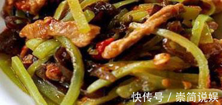 肉丝|美食推荐青笋炒肉丝,五香扣肉,红烧猪蹄,清炒萝卜丝的做法