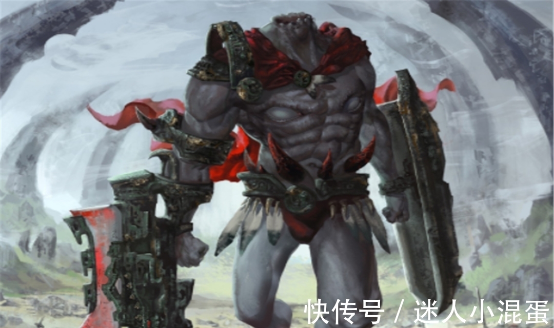 大树@《山海经》中刑天无头如何存活?刑天:只要有水,我就能活