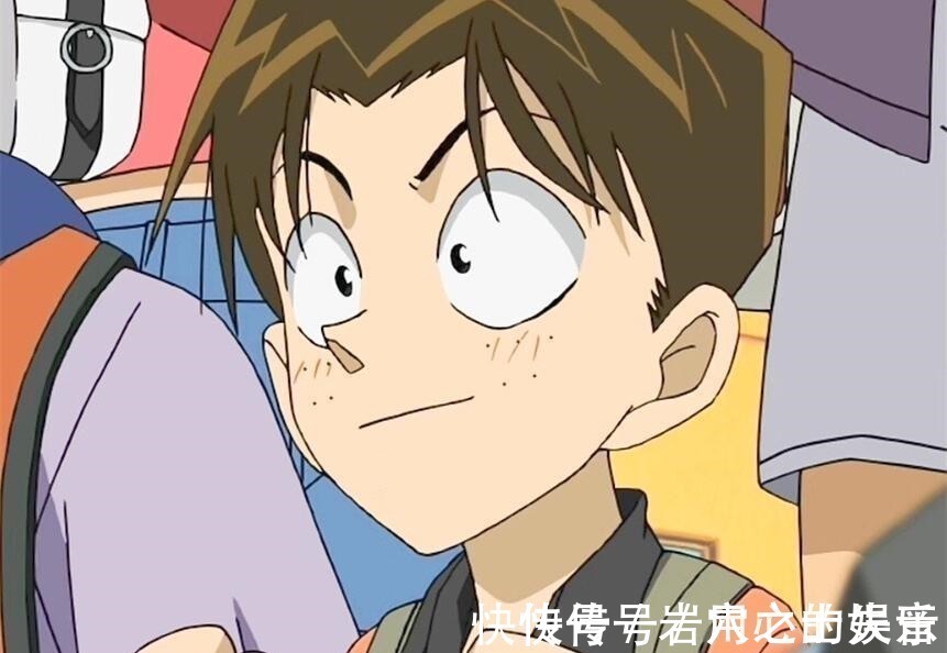 新一|名柯中的第二个柯南,他破案能力堪比童年新一,只是被柯南压制了