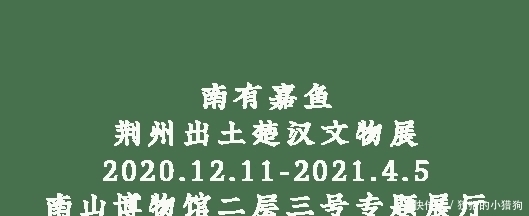 文物展|南山博物馆上新啦!《南有嘉鱼——荆州出土楚汉文物展》