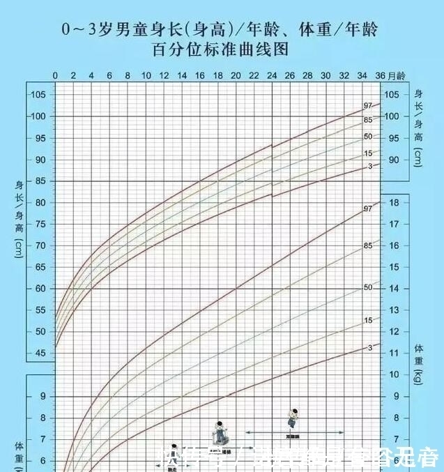 轨迹|你家孩子身高、体重正常吗？对照新版儿童生长曲线图，爸妈别大意