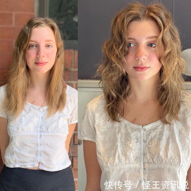 中大卷 换发型等于换脸,中年阿姨一换年轻10岁都不止,美到自己都笑了