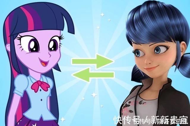 紫悦|当“小马宝莉”遇到“瓢虫少女”合体变身成为一个人时!