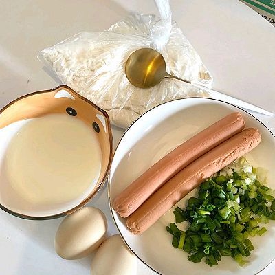 搅拌均匀|奶香鸡蛋饼