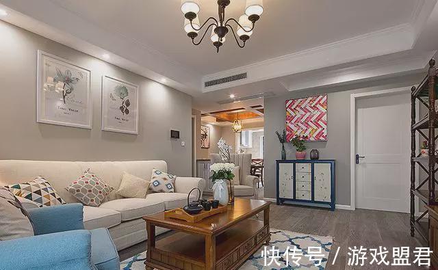 邻居|120平美式新房,刚装修完邻居就争先上门观赏,都说很喜欢书房