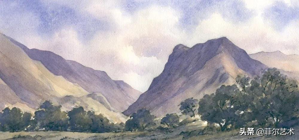 c画家约翰·坎贝尔 John Campbell水彩作品欣赏