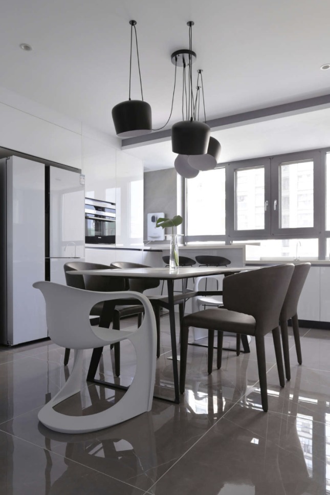 装修|传统装修不高级试一试极简风格设计,收纳藏而不露,场面大气