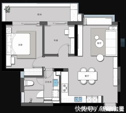 过道|小户型大空间,其实很容易实现,学她家布局,你家也能做到