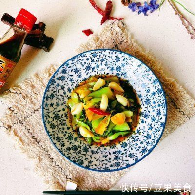 小青菜|网红#不容错过的鲜美滋味#蒜头烤菜,简单快手超美味