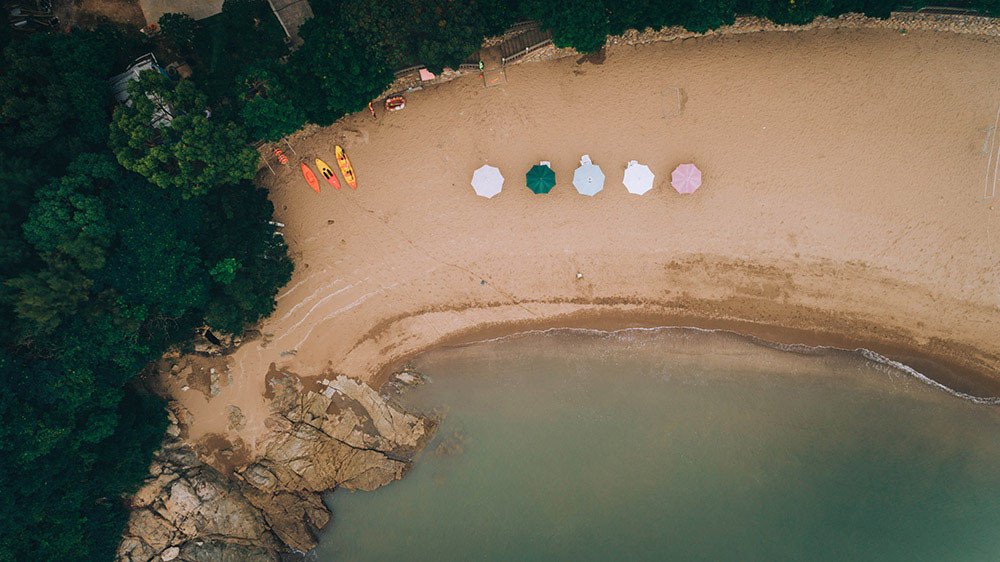 夏光|是时候啦！出发普陀这5片小清新沙滩看海踏浪，遇见初夏浪漫！