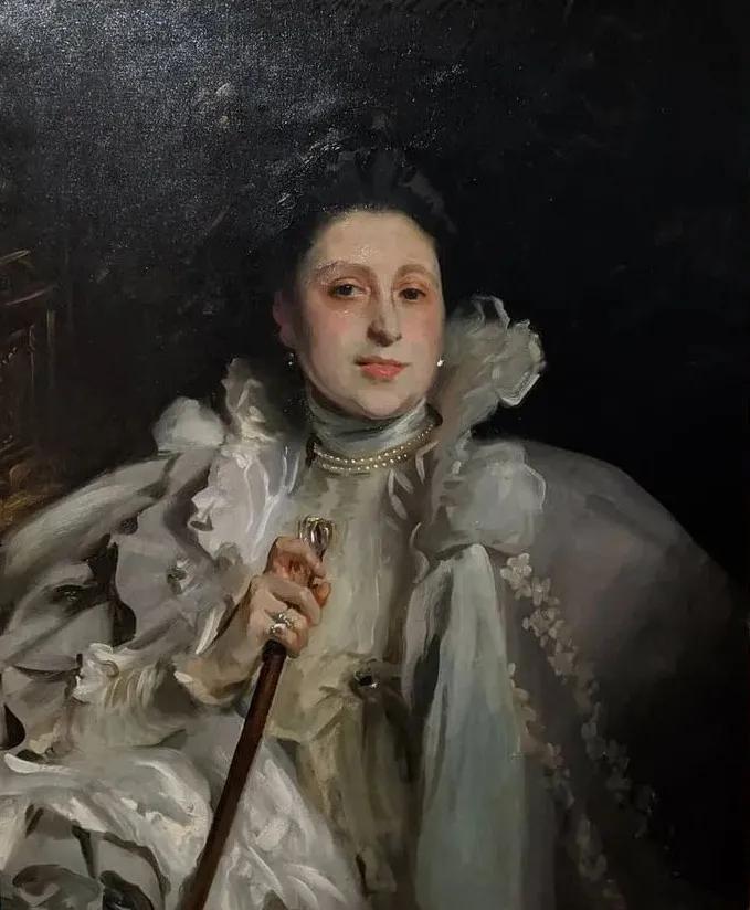 油画作品|好久没见过这么准的造型了,她的用色也超扎实!