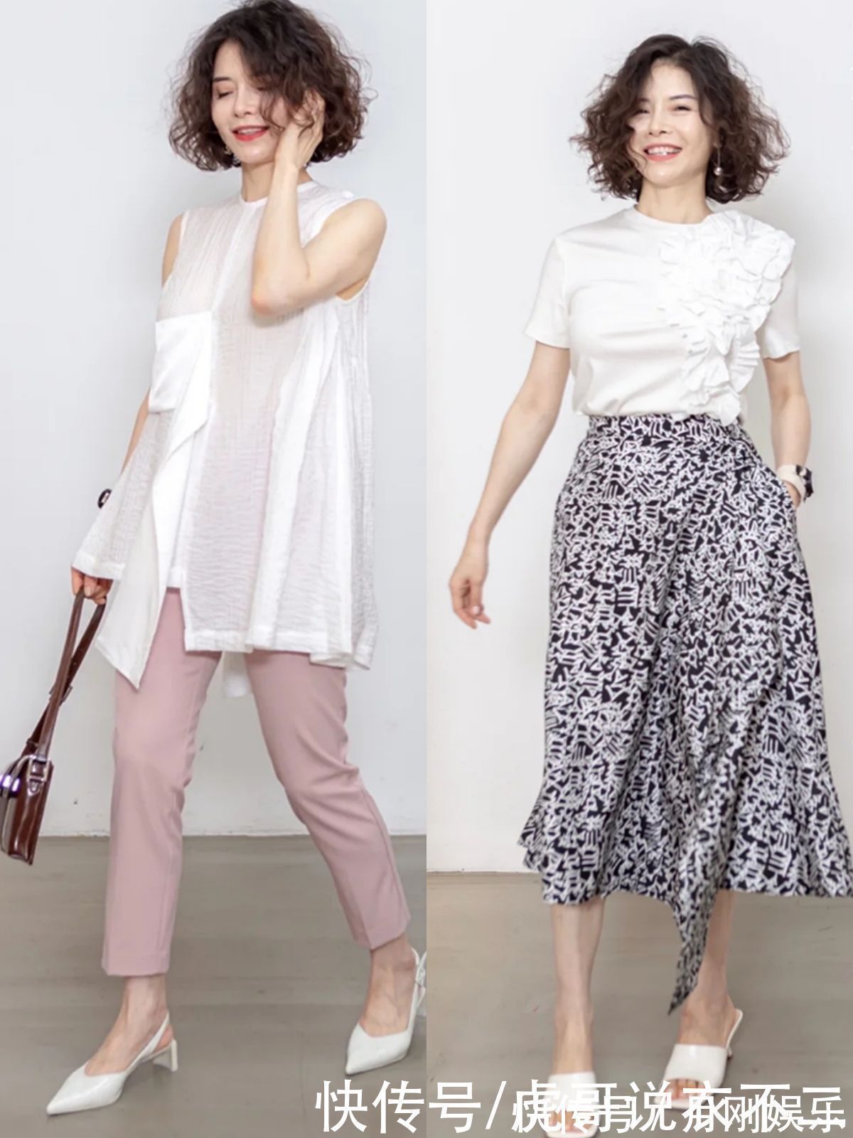 九分裤 优雅与年龄无关,学这位博主的衬衫搭配技巧,50岁依旧是时尚姐姐