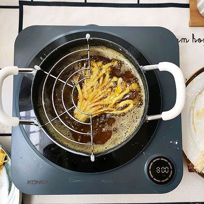  炸金|酥炸金炸菇