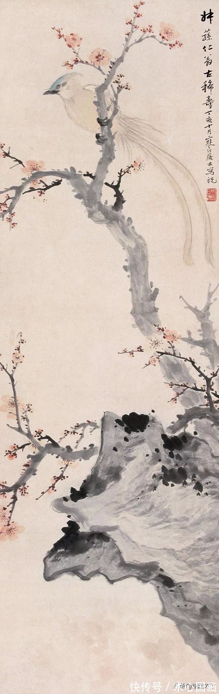 任伯年&江寒汀先生小写意花鸟画欣赏(一)