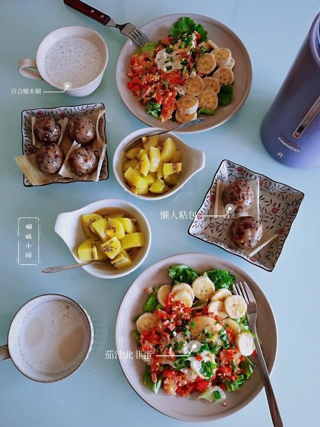 两口子的一周早餐，每天做一桌，丰富可口又省钱，家人满意