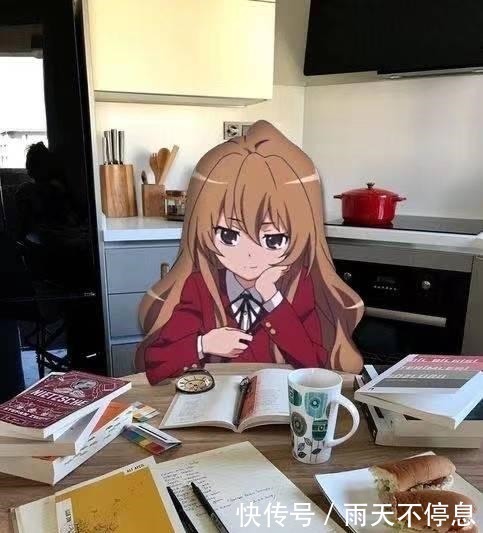 二次元|二次元纸片人陪你吃饭是一种什么样的体验这可太下饭了!