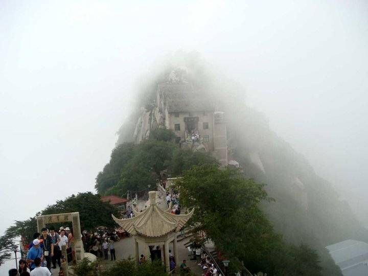 风光|自古华山一条道！险峻的华山风光无限美