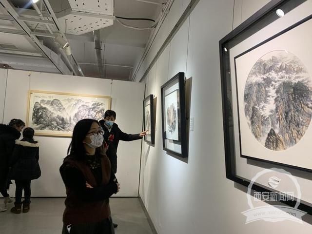  大岳|画说何大岳山水作品展西安开幕