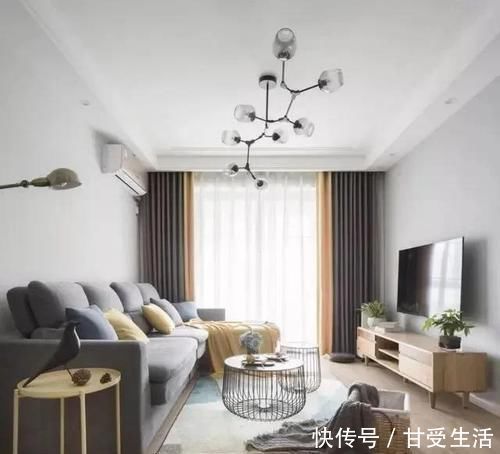 背景墙|客厅电视柜这样设计，美到背景墙都不用装了，还实用