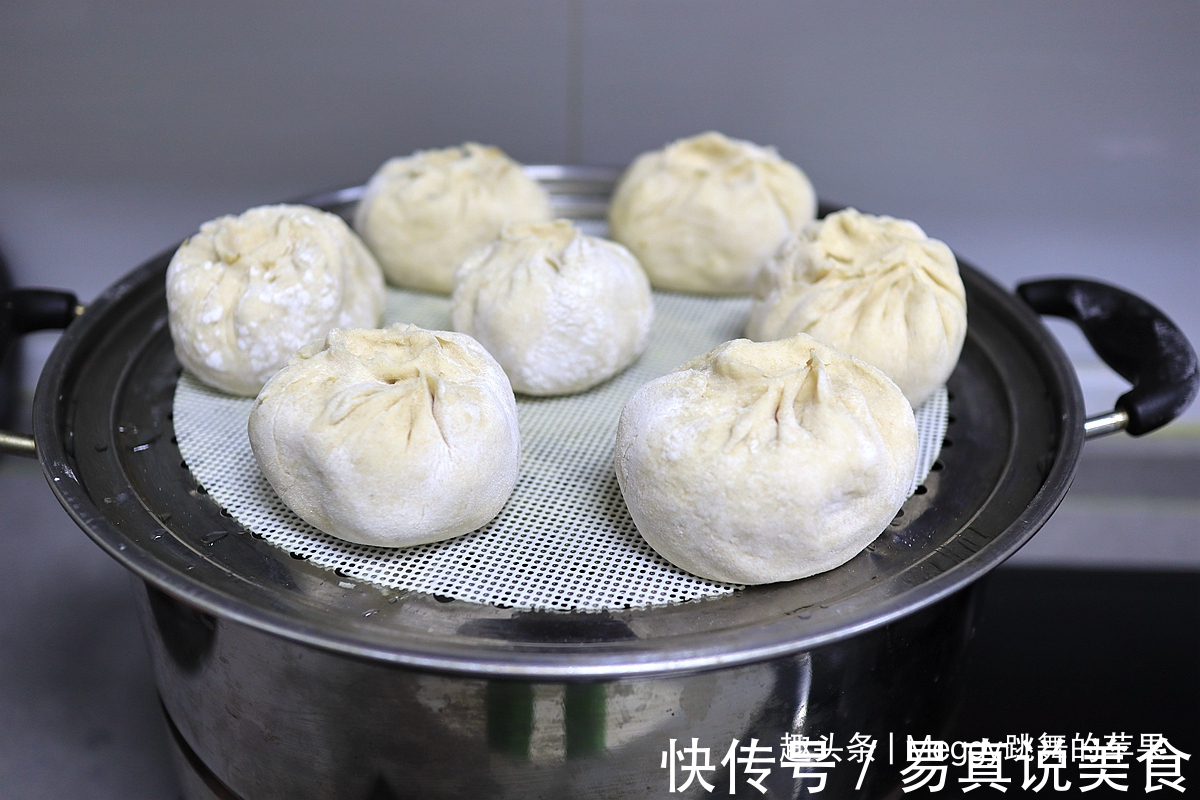 家有干笋干货别发愁,苹果姐蒸大包子这招真赞,浓香暄软口感好
